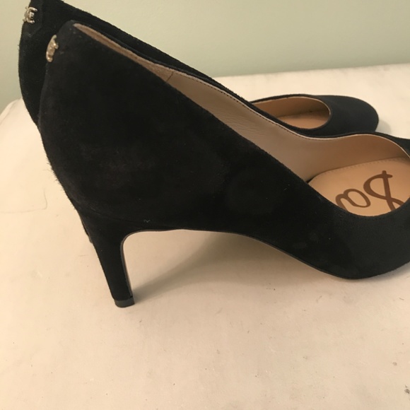 Sam Edelman Elise black suede shoes - Picture 7 of 16